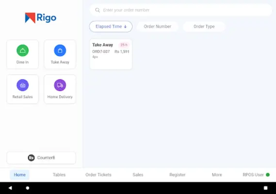 Rigo Restaurant POS android App screenshot 6